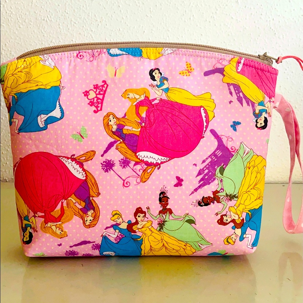 Disney Rapunzel Cinderella zipper pouch